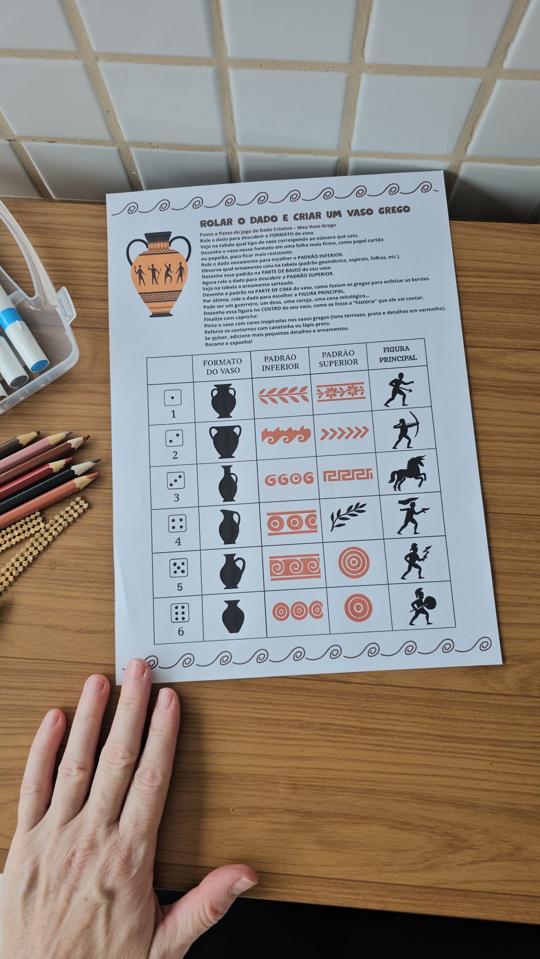 Sequência Didática: Arte Grega (BÔNUS ESPECIAL: Acompanha um Jogo da Memória dos Deuses Gregos) - Imagem 19