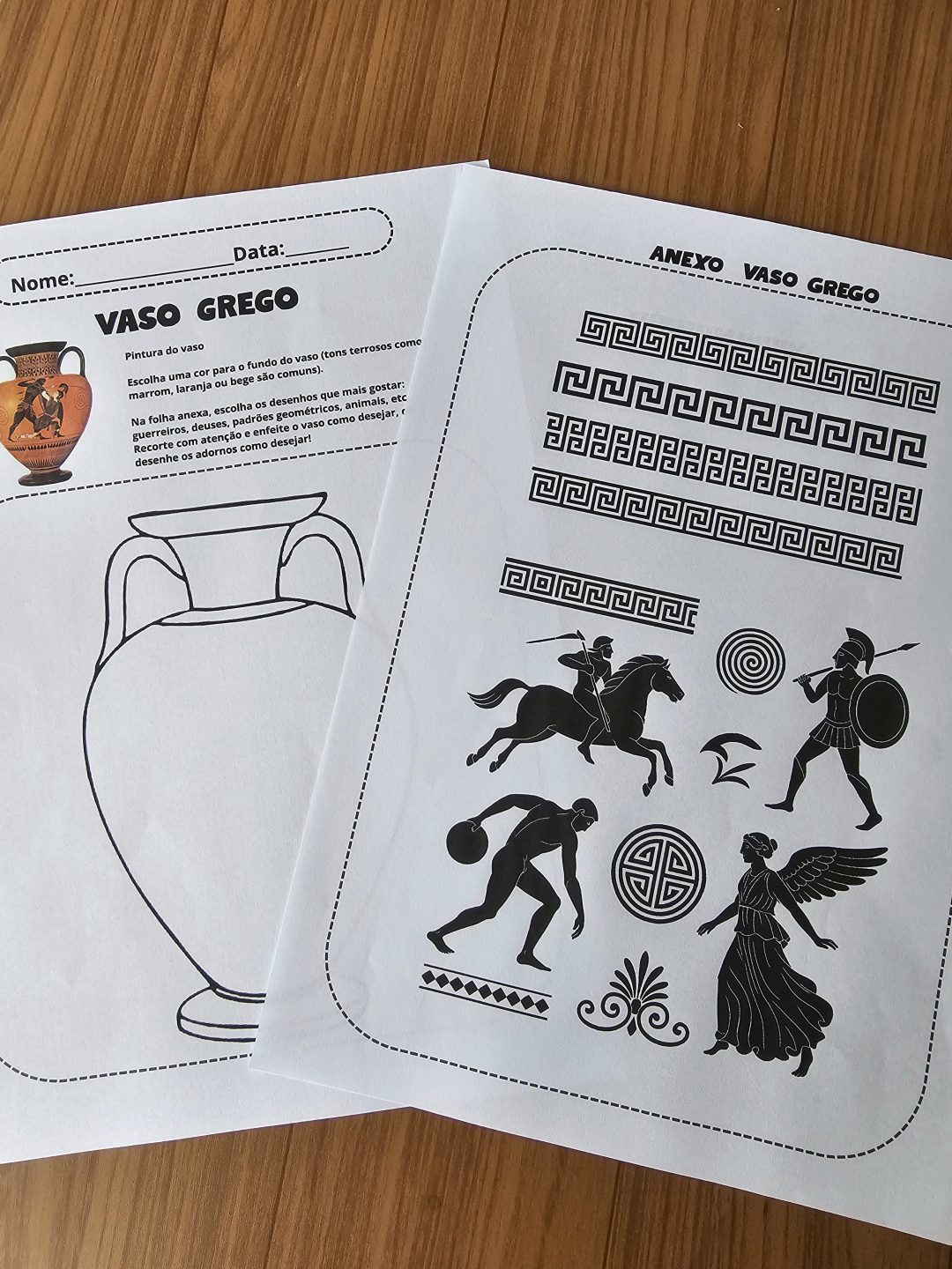 Sequência Didática: Arte Grega (BÔNUS ESPECIAL: Acompanha um Jogo da Memória dos Deuses Gregos) - Imagem 21