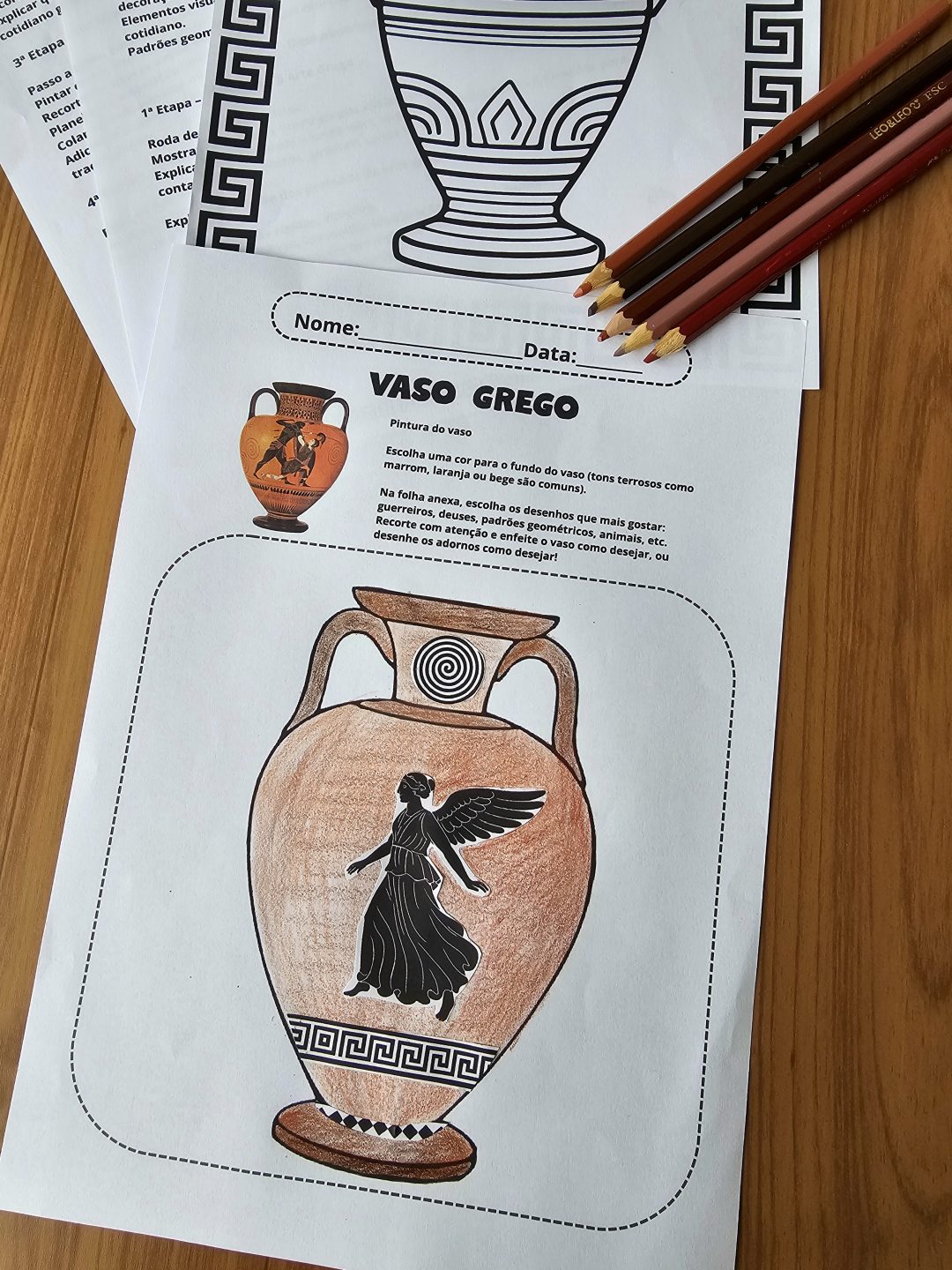 Sequência Didática: Arte Grega (BÔNUS ESPECIAL: Acompanha um Jogo da Memória dos Deuses Gregos) - Imagem 22