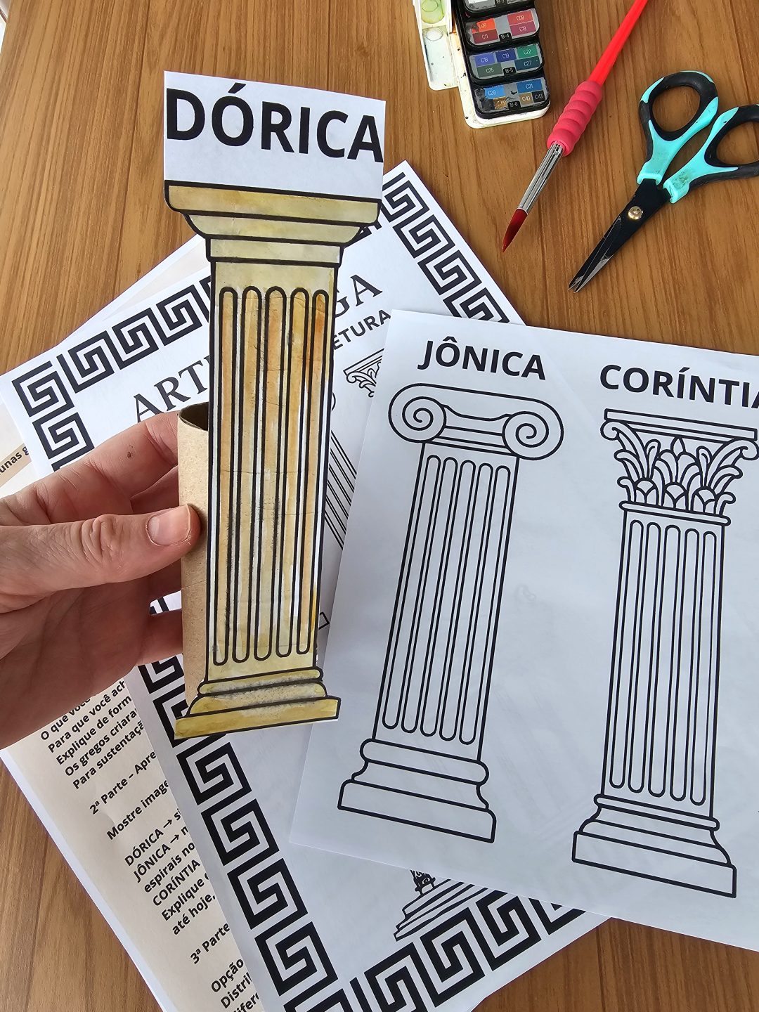 Sequência Didática: Arte Grega (BÔNUS ESPECIAL: Acompanha um Jogo da Memória dos Deuses Gregos) - Imagem 24