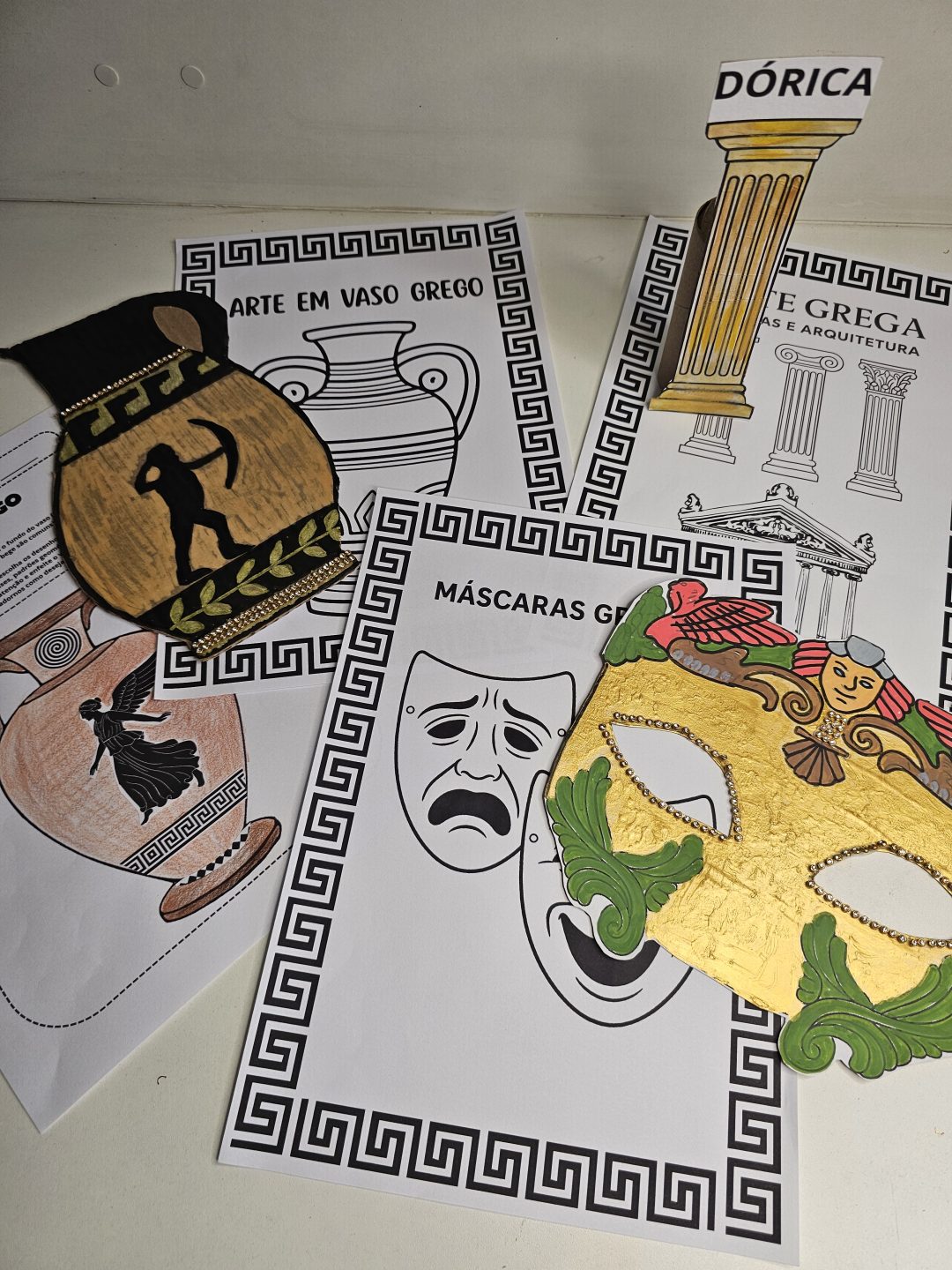 Sequência Didática: Arte Grega (BÔNUS ESPECIAL: Acompanha um Jogo da Memória dos Deuses Gregos) - Imagem 25