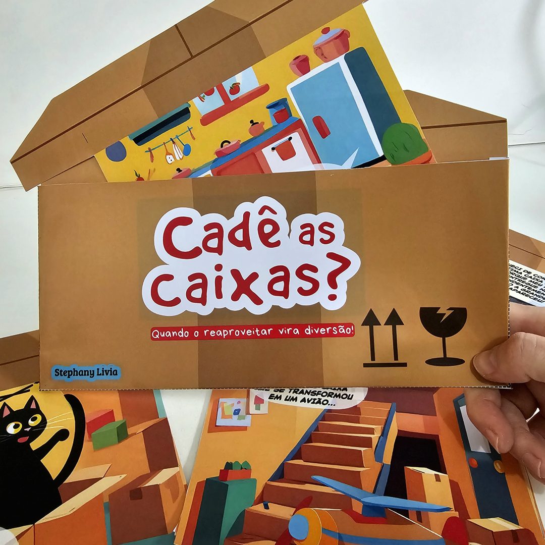 História: "Cadê as Caixas?" - Porque Reaproveitar Nunca Foi Tão Divertido!
