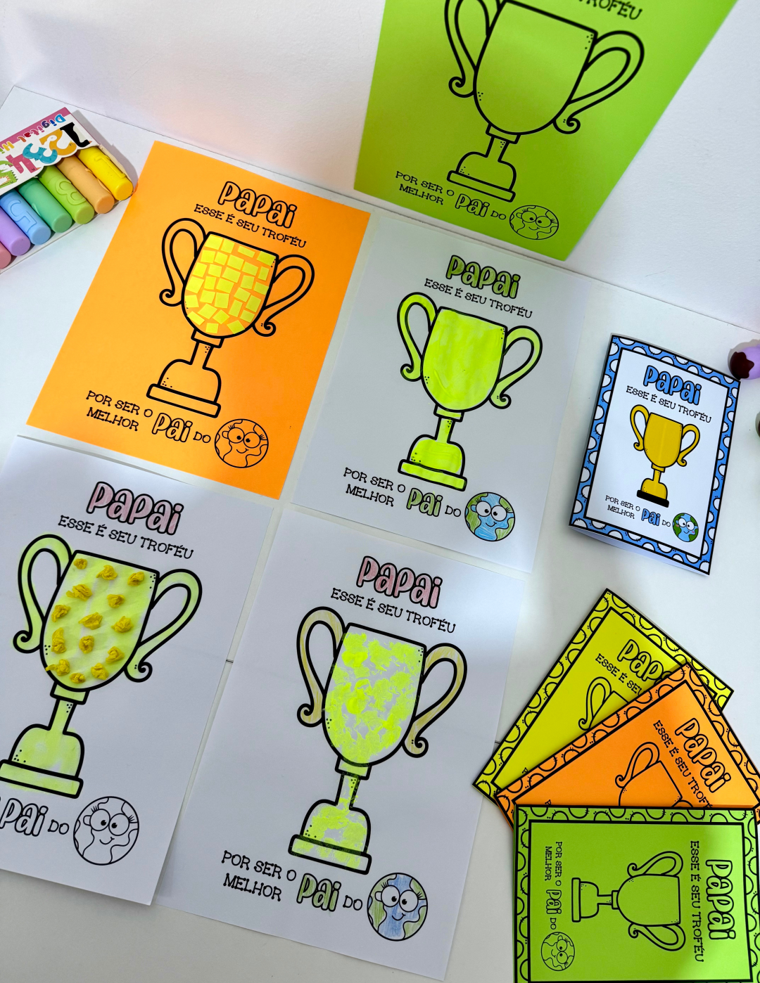 Atividades dia dos pais- Combo Especial Dia dos Pais – 5 Kits Temáticos! - Imagem 10