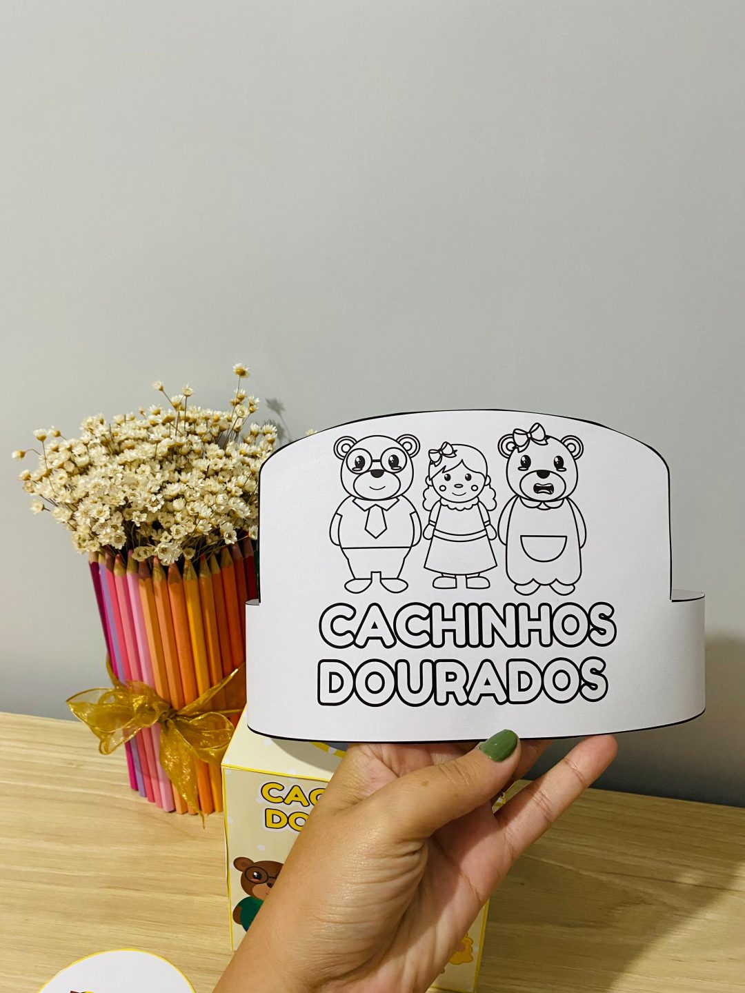 Cachinhos Dourados e os Três Ursos – Conto Clássico com Atividades para Educação Infantil - Imagem 4