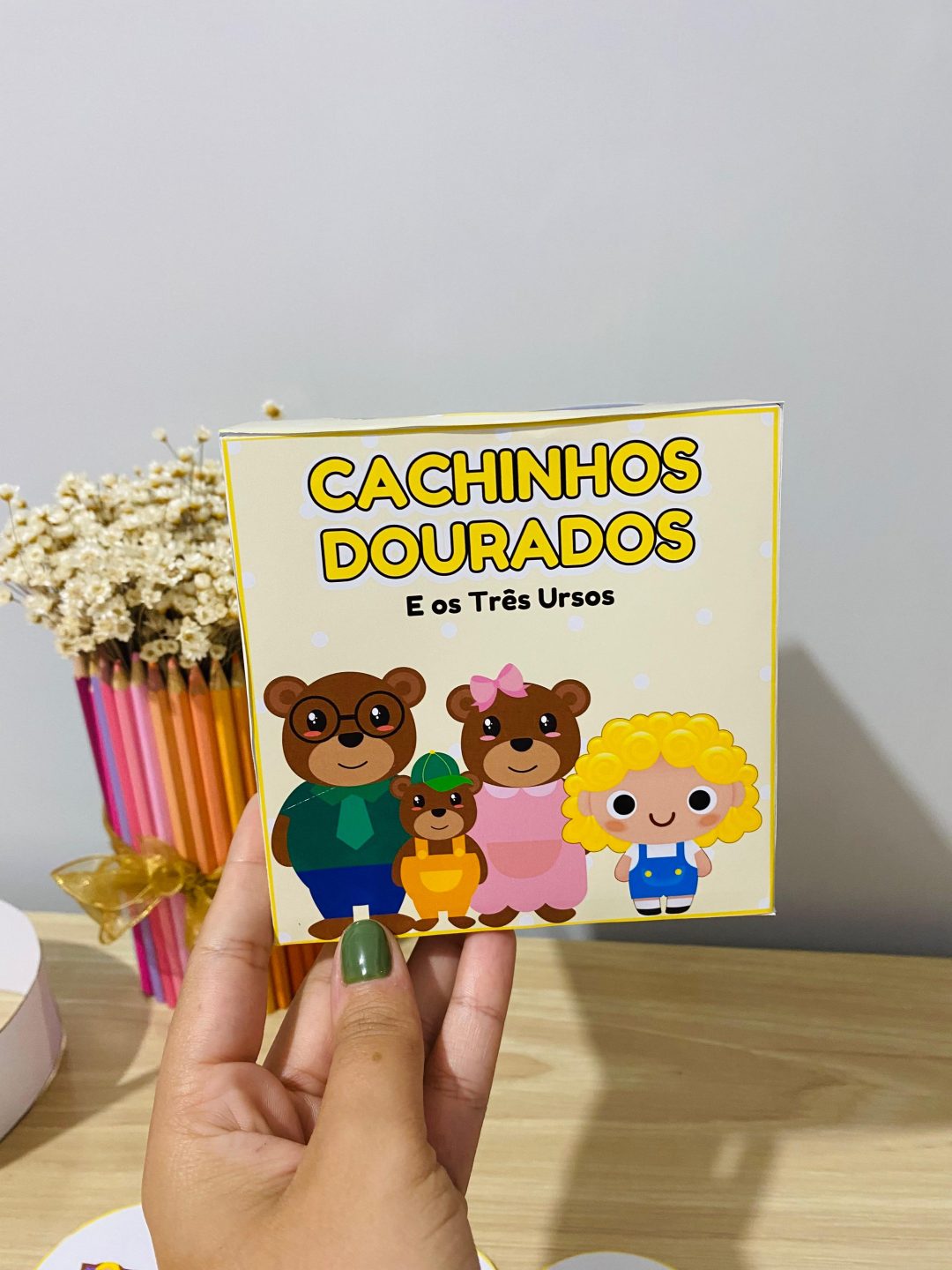 Cachinhos Dourados e os Três Ursos – Conto Clássico com Atividades para Educação Infantil - Imagem 5