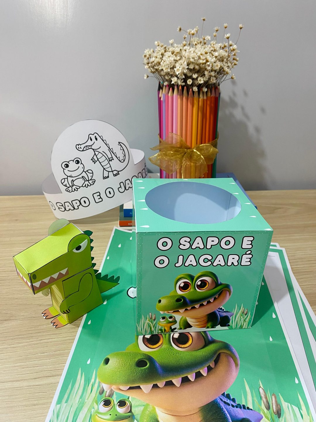 História O Sapo e o Jacaré – Contação e Atividades para Educação Infantil - Imagem 8