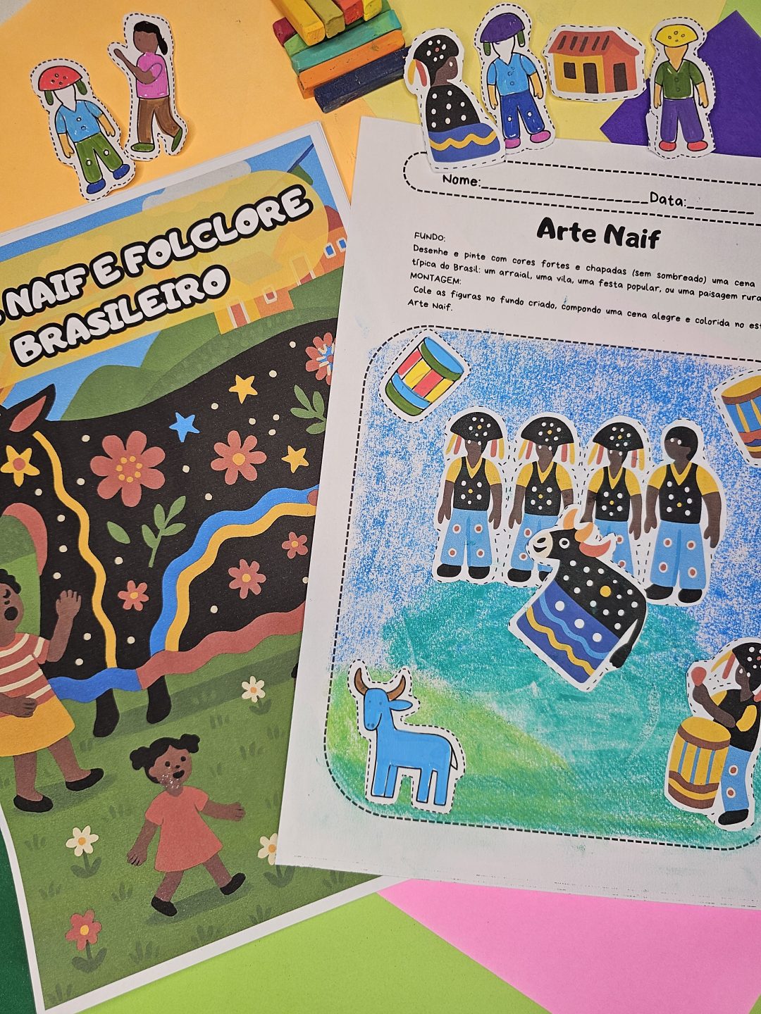 Arte Naif e Folclore Brasileiro – Plano de Aula + Atividades Criativas - Imagem 3