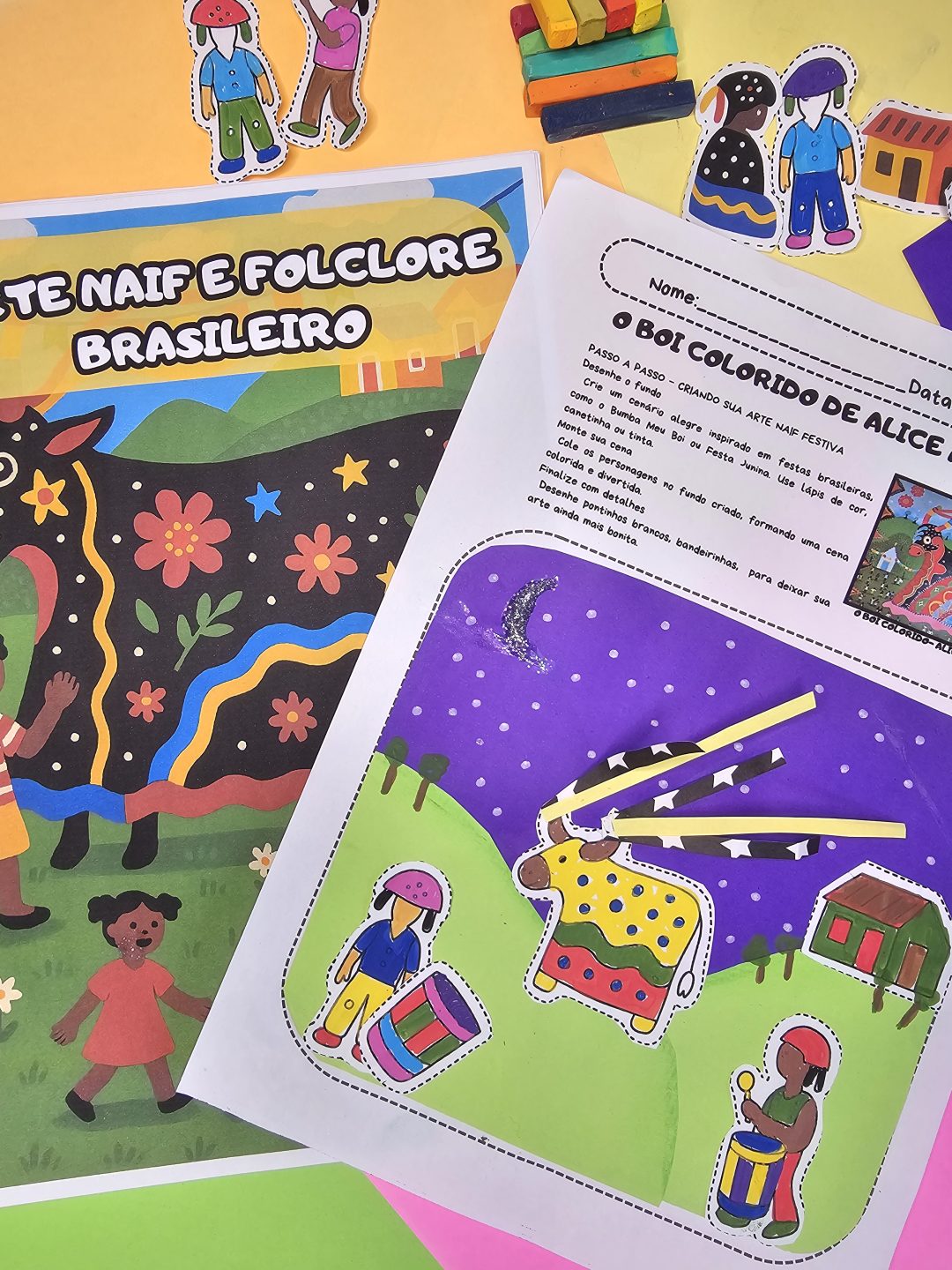 Arte Naif e Folclore Brasileiro – Plano de Aula + Atividades Criativas