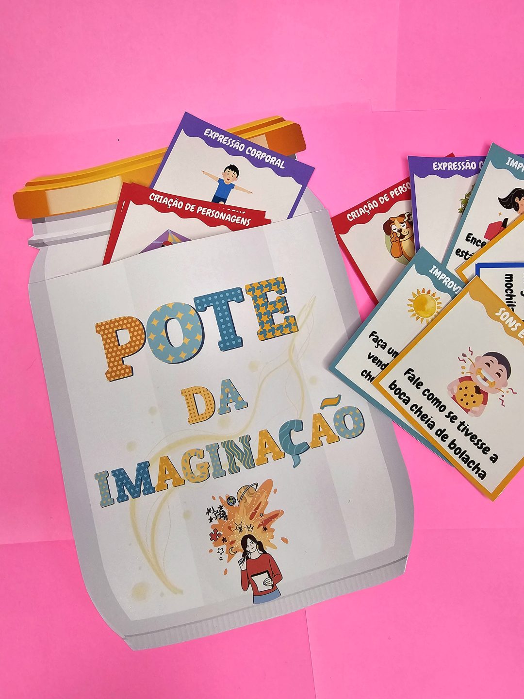 Pote da Imaginação – Atividade Criativa com Comandos para Teatro e Expressão - Imagem 7