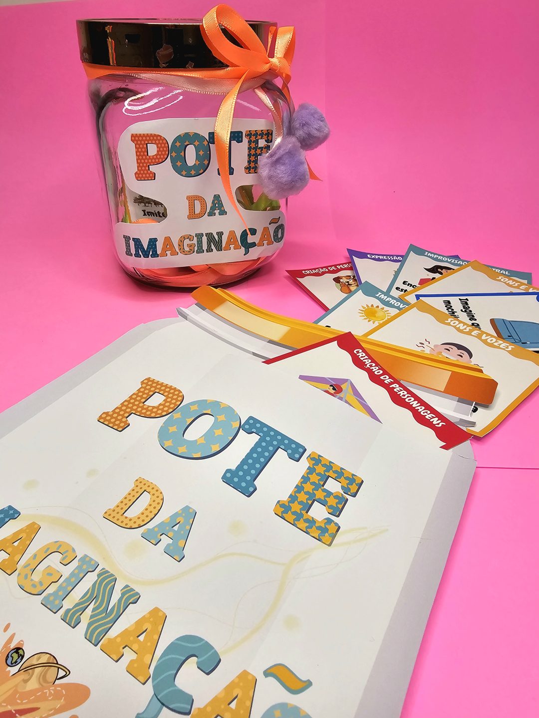 Pote da Imaginação – Atividade Criativa com Comandos para Teatro e Expressão - Imagem 8
