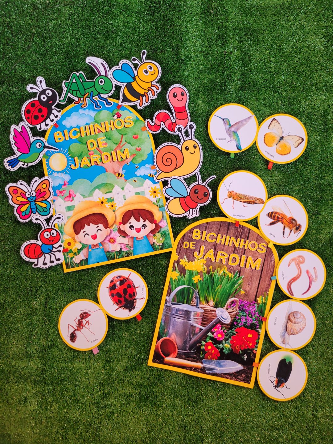 Atividades de Primavera Bichinhos de Jardim para Educação Infantil alinhadas à BNCC : Sequência de atividades + Luva musical - Imagem 9