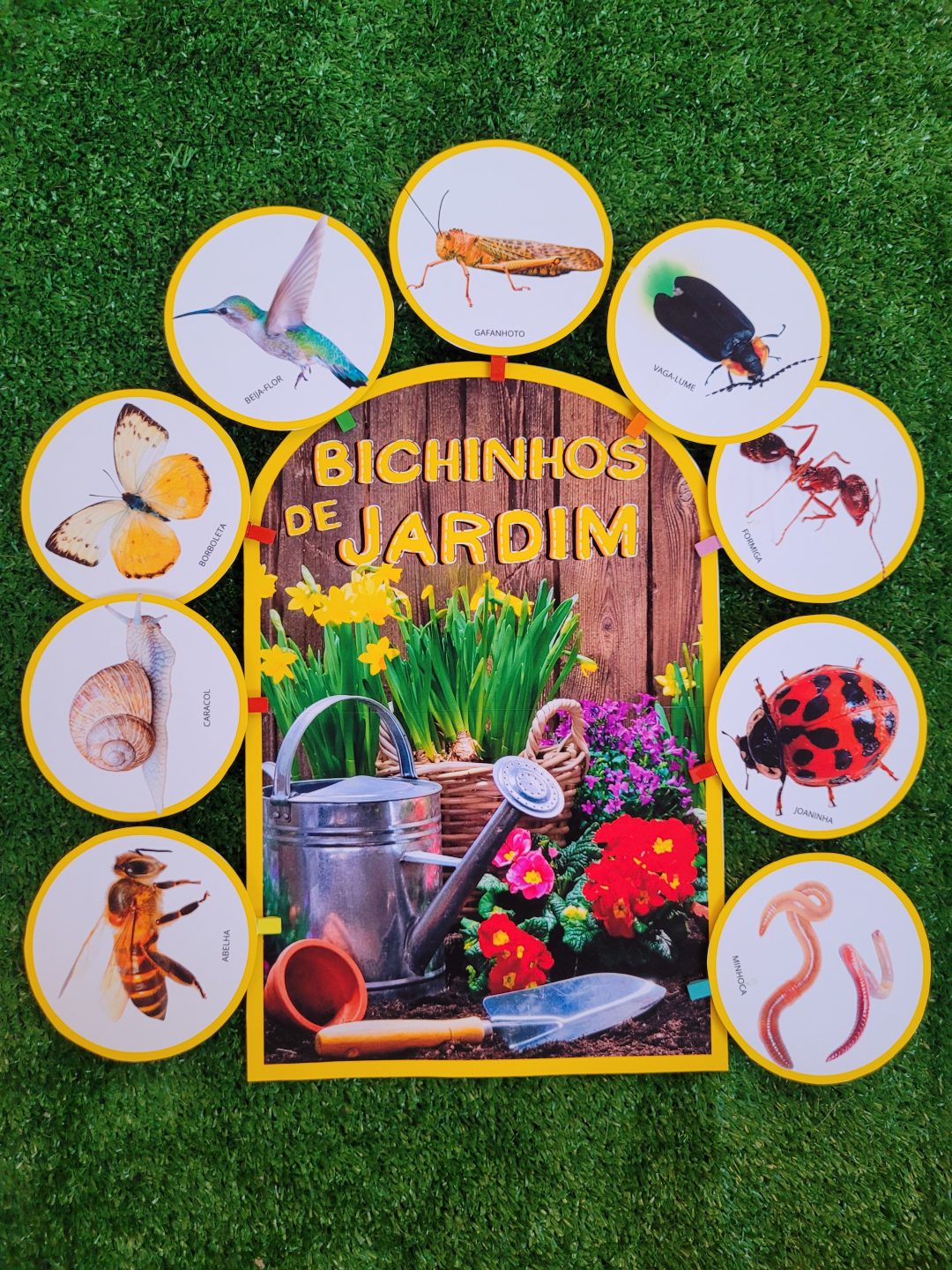 Atividades de Primavera Bichinhos de Jardim para Educação Infantil alinhadas à BNCC : Sequência de atividades + Luva musical - Imagem 8