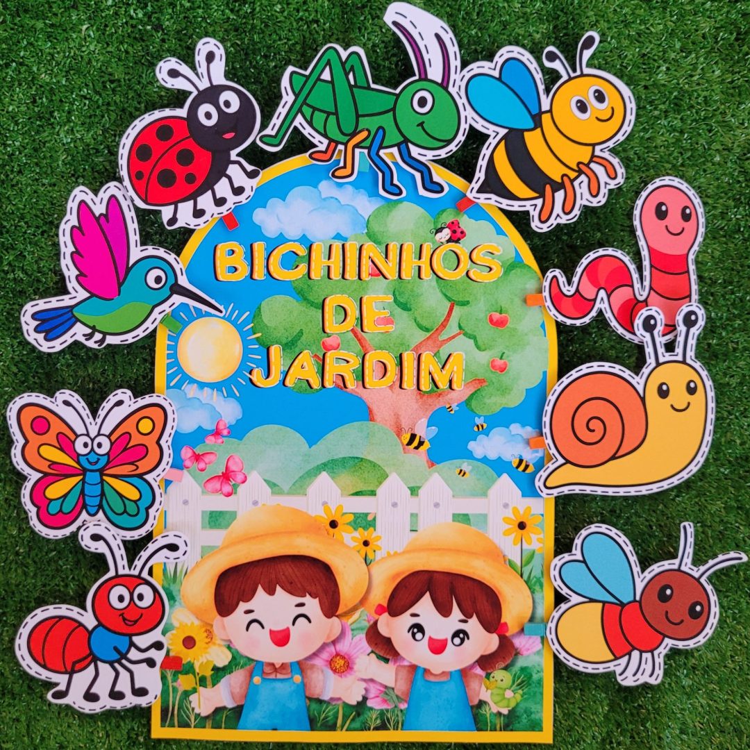 Atividades de Primavera Bichinhos de Jardim para Educação Infantil alinhadas à BNCC : Sequência de atividades + Luva musical