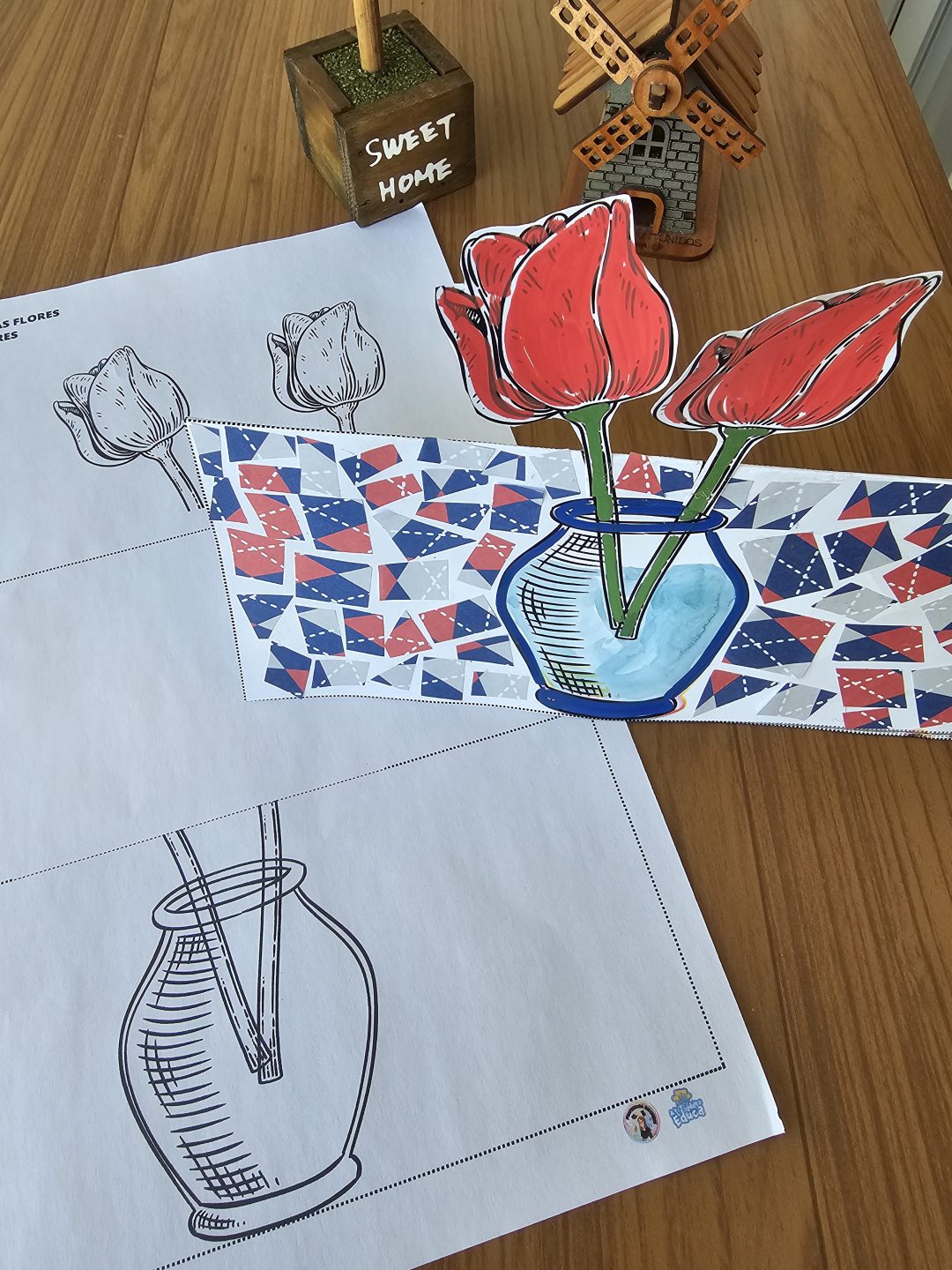 Atividades de Arte com Cartões 3D para Educação Infantil - Imagem 3