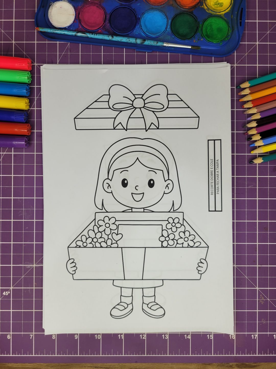 Atividade de primavera com foto para Educação Infantil - Cartões de primavera! - Imagem 4