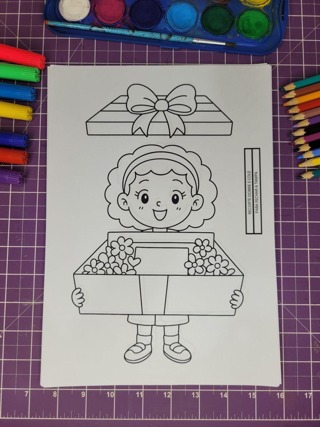Atividade de primavera com foto para Educação Infantil - Cartões de primavera! - Imagem 6