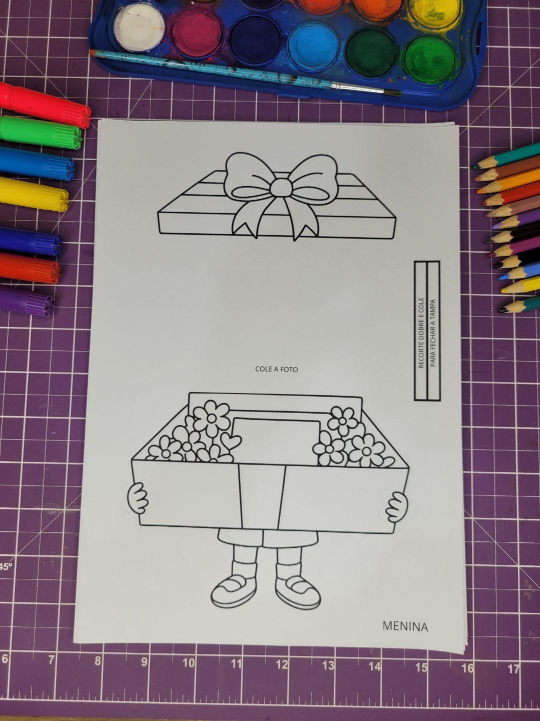 Atividade de primavera com foto para Educação Infantil - Cartões de primavera! - Imagem 7