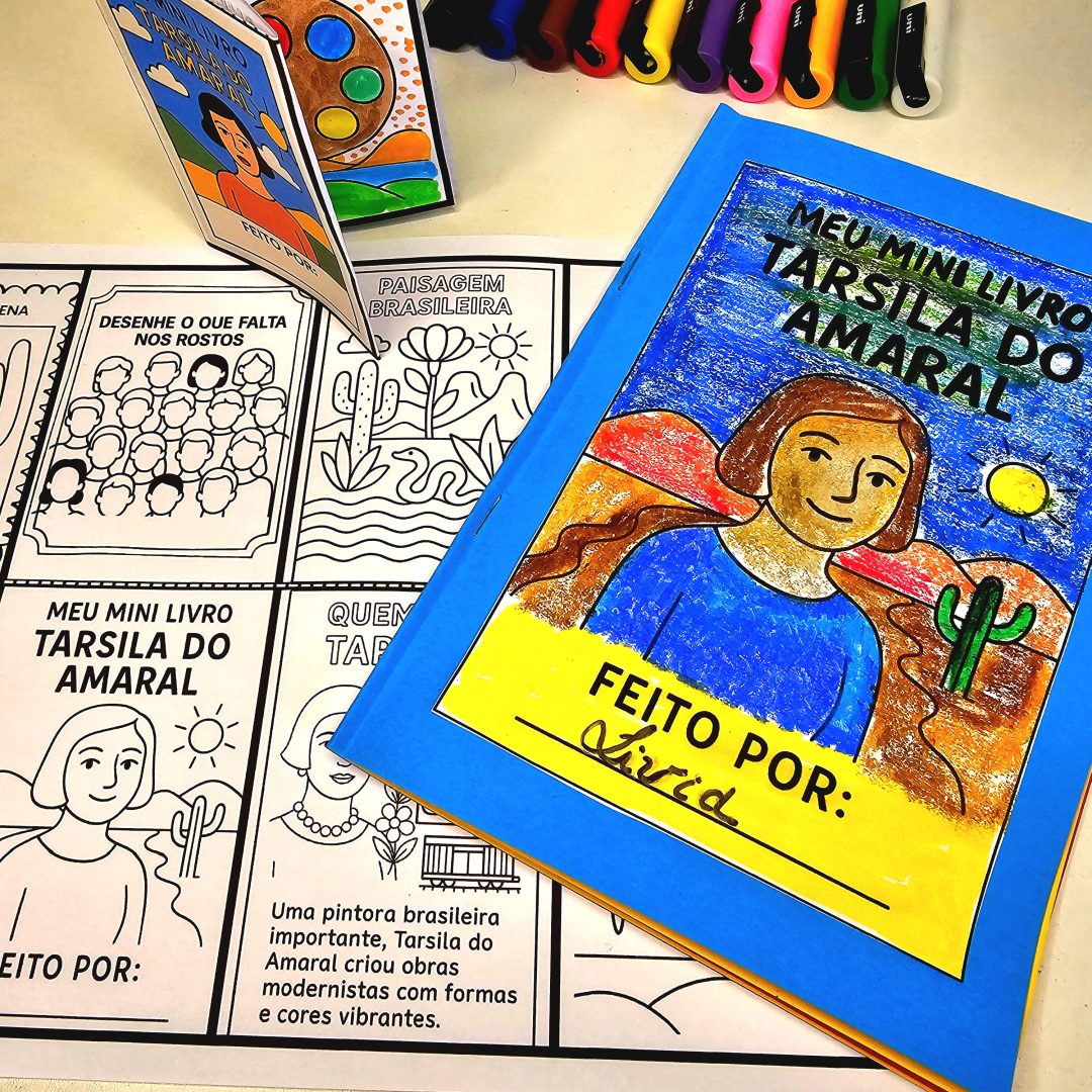 Atividades de Arte Tarsila Amaral - Mini Livro da Tarsila do Amaral