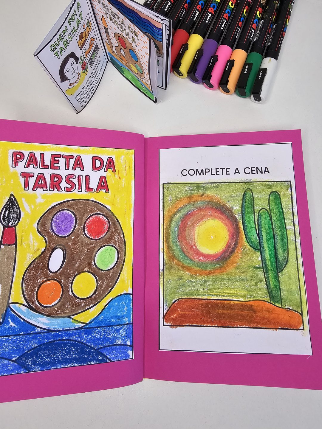 Atividades de Arte Tarsila Amaral - Mini Livro da Tarsila do Amaral - Imagem 5