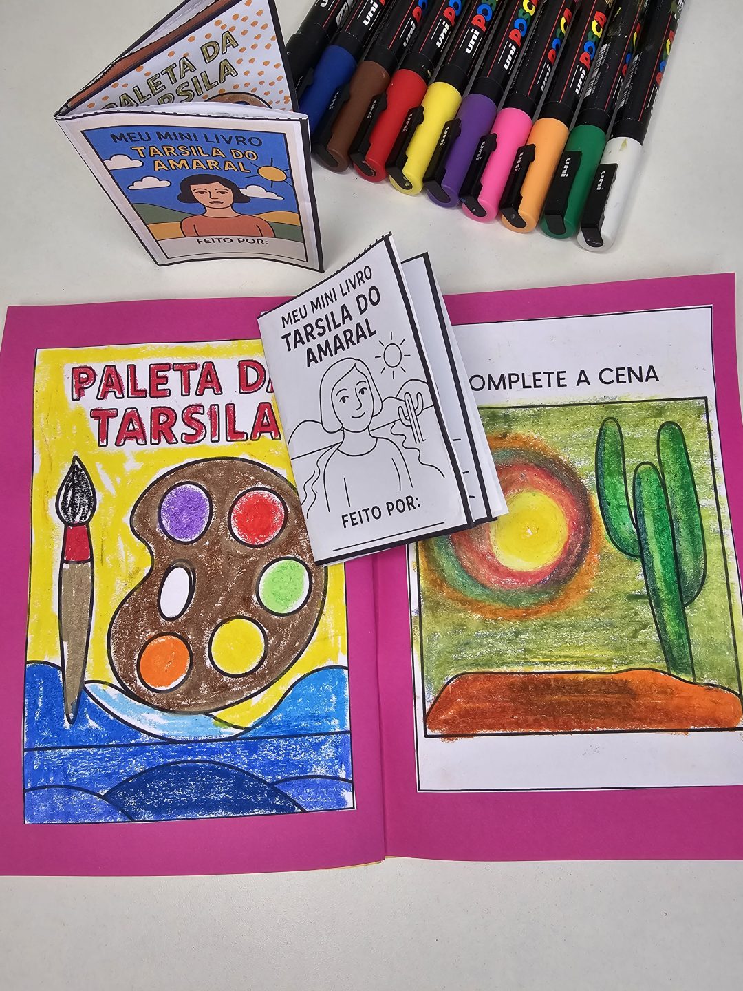 Atividades de Arte Tarsila Amaral - Mini Livro da Tarsila do Amaral - Imagem 8