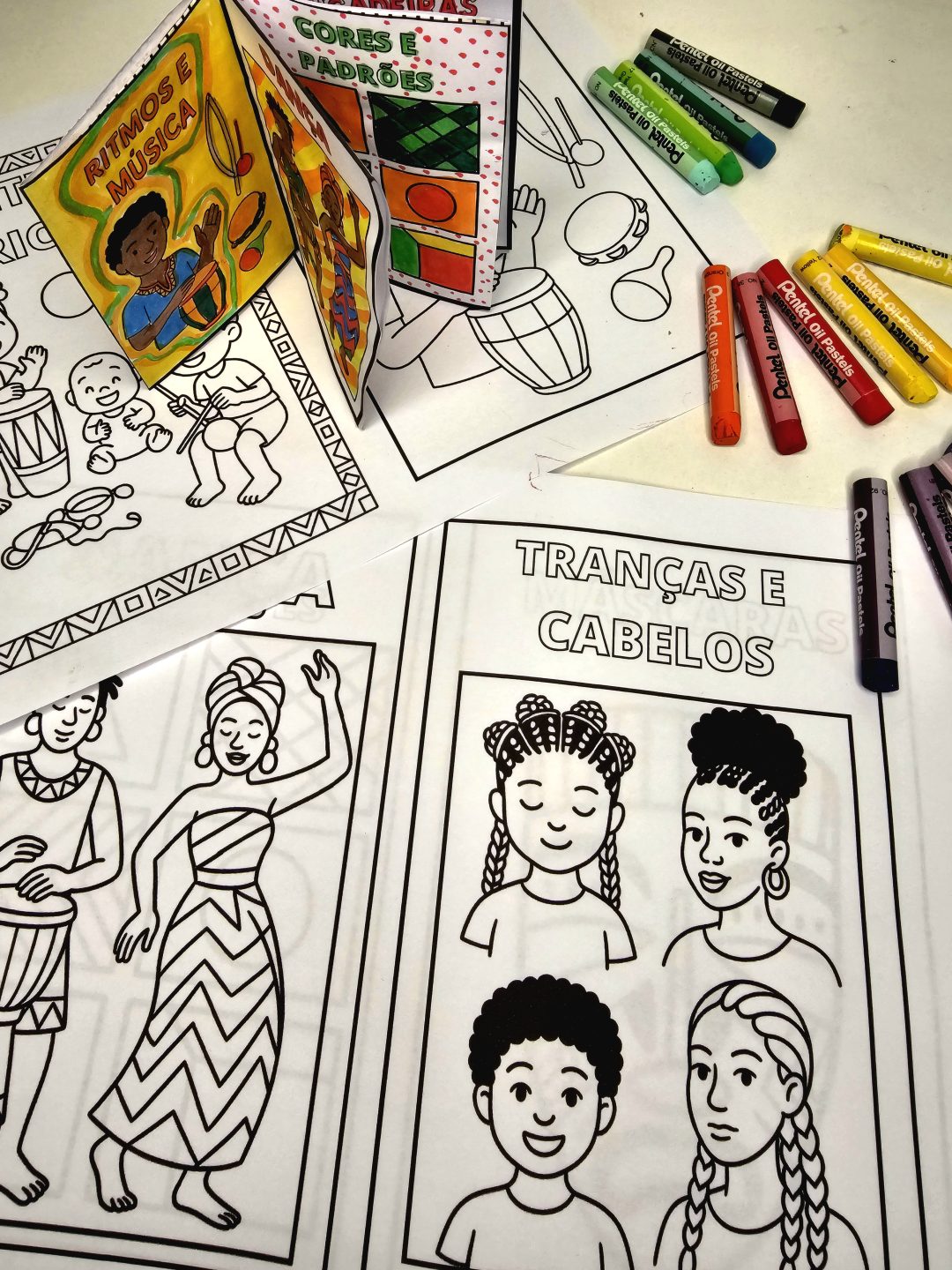 Atividades sobre a Cultura Africana - Mini Livro da Cultura Africana - Imagem 7