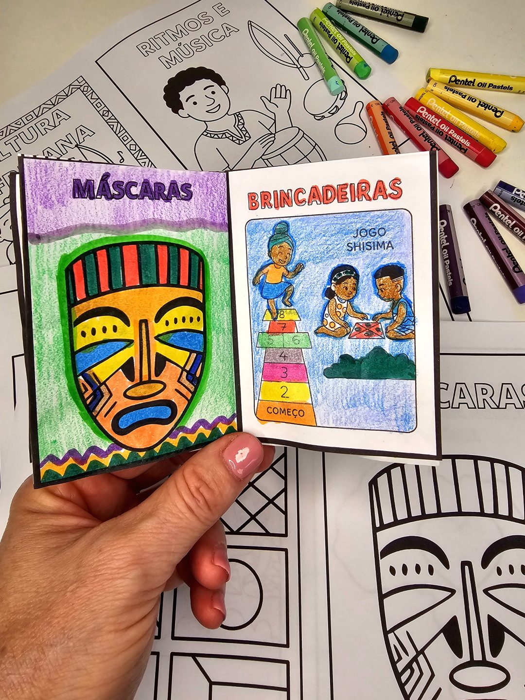 Atividades sobre a Cultura Africana - Mini Livro da Cultura Africana - Imagem 6