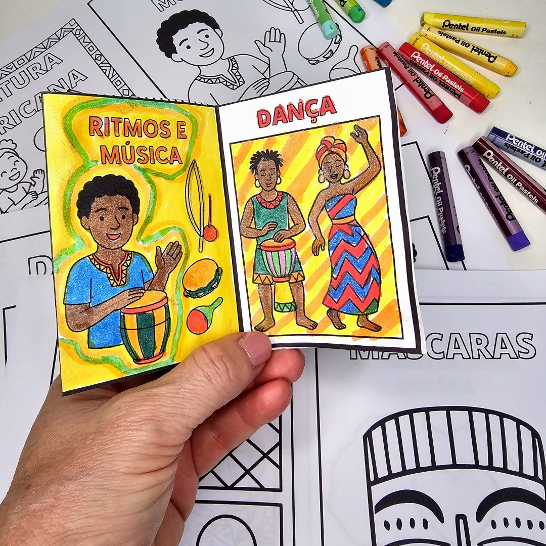Atividades sobre a Cultura Africana - Mini Livro da Cultura Africana