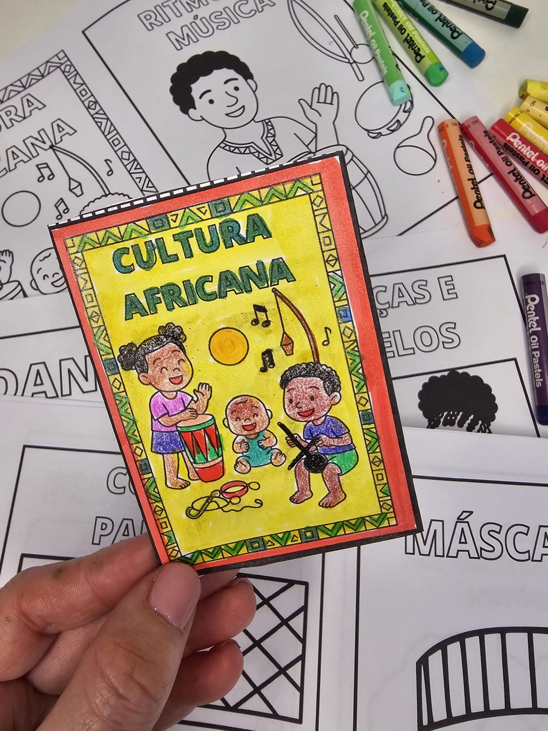 Atividades sobre a Cultura Africana - Mini Livro da Cultura Africana - Imagem 4