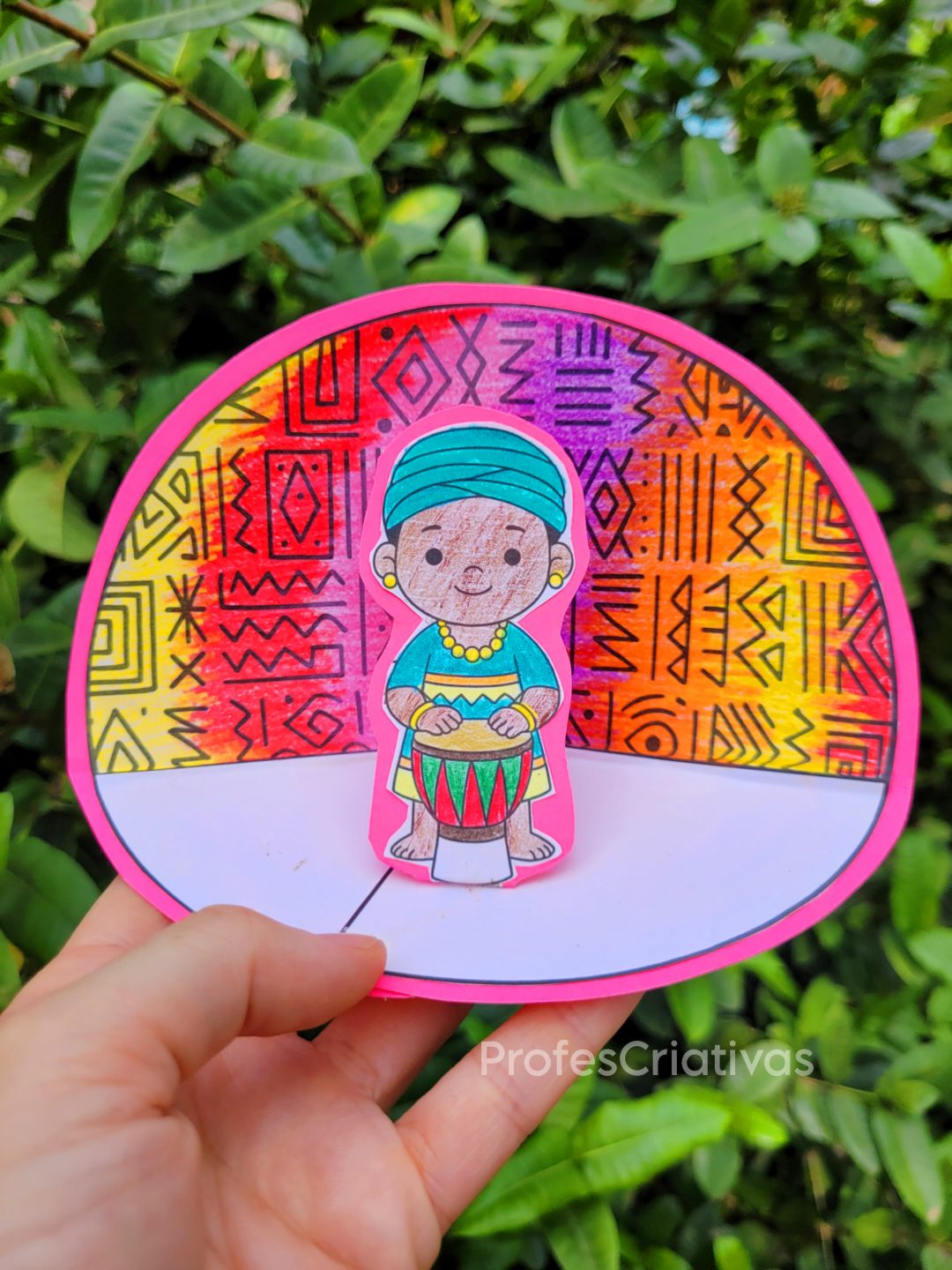 Atividades sobre a Cultura Africana - Mini Cenários Culturas Africanas