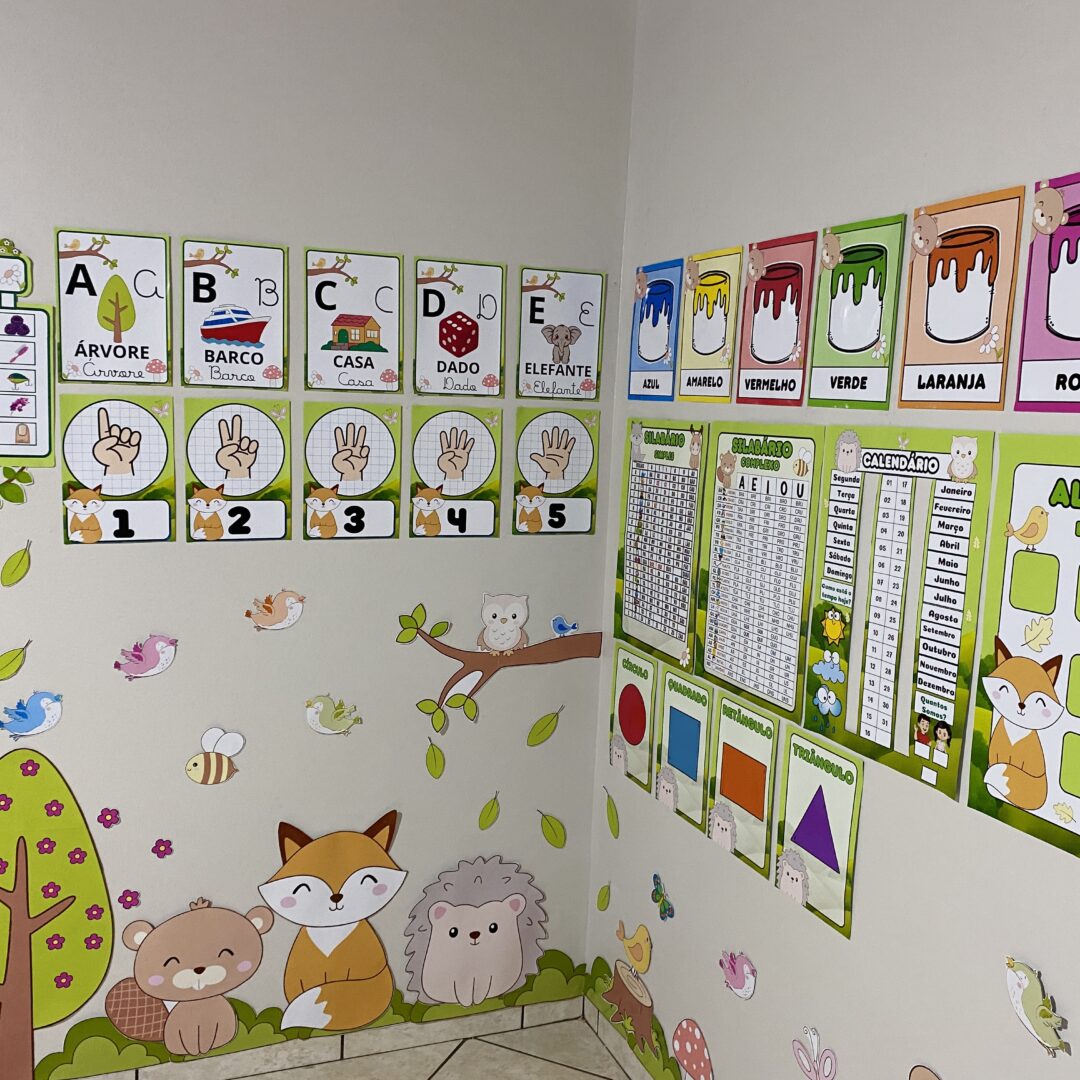 Kit de Cartazes para Sala de Aula – Tema Floresta