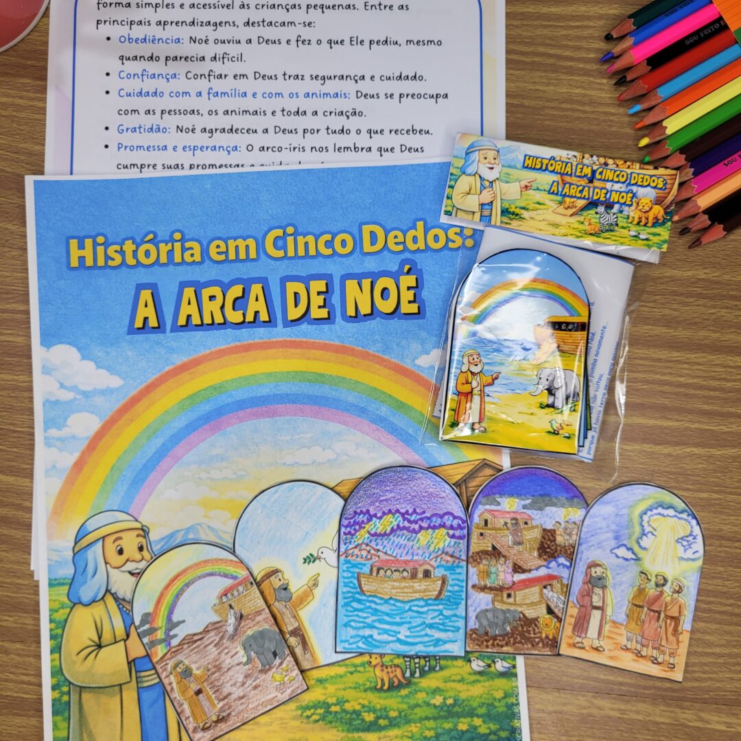 História em Cinco Dedos – A Arca de Noé