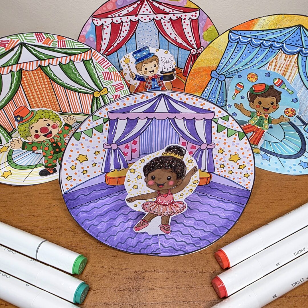 Atividade para o Dia do Circo - Mini Cenários Dia do Circo