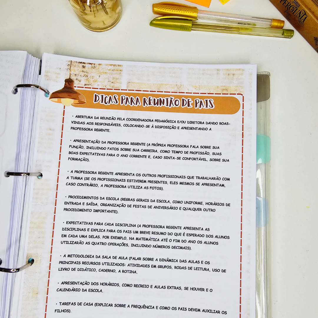 Planner da Professora Ensino Fundamental 2026 - Tons Neutros - Imagem 17