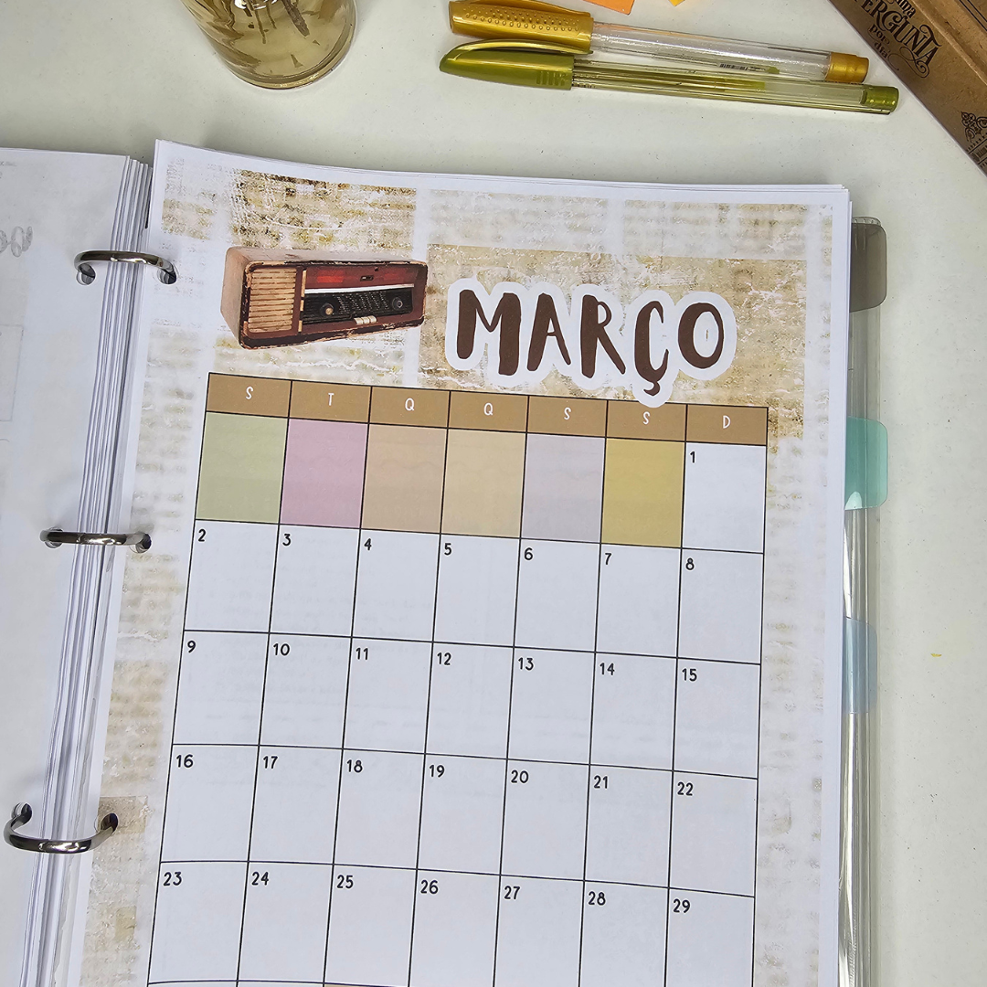 Planner da Professora Ensino Fundamental 2026 - Tons Neutros - Imagem 19