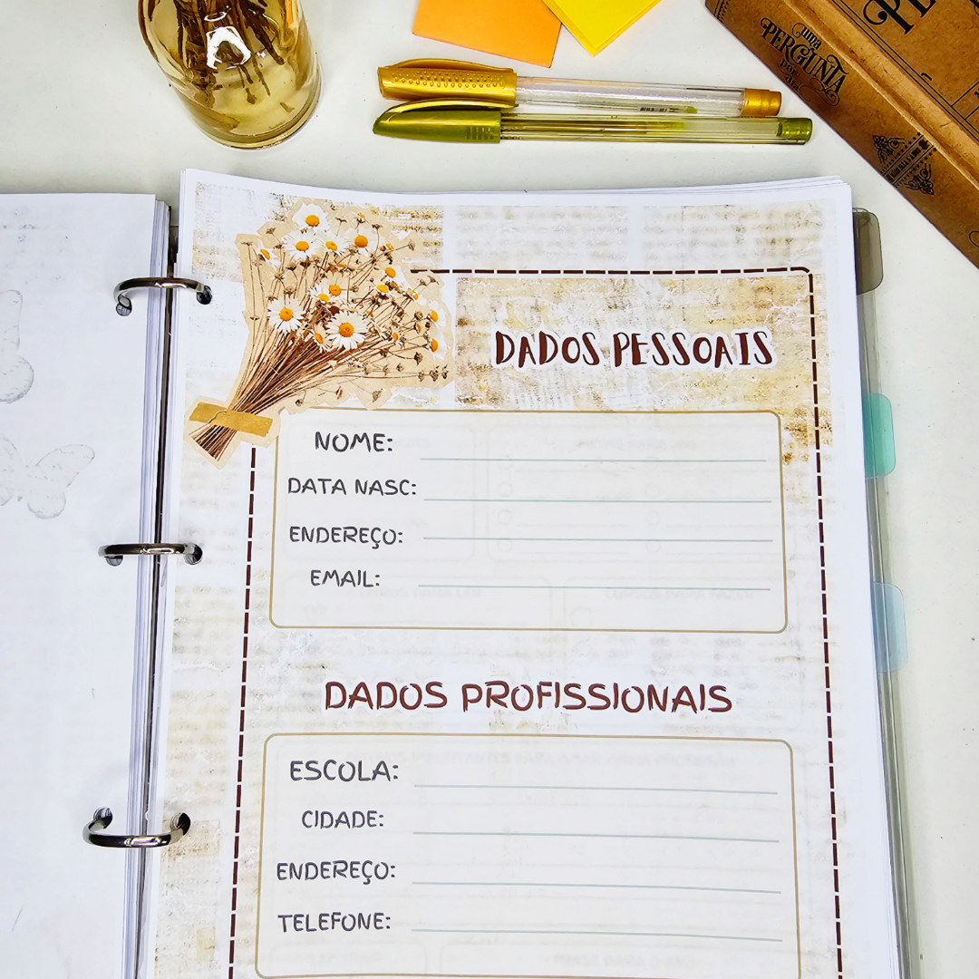 Planner da Professora Ensino Fundamental 2026 - Tons Neutros - Imagem 4
