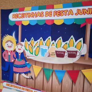 Atividade receitas típicas de Festa Junina para Educação Infantil