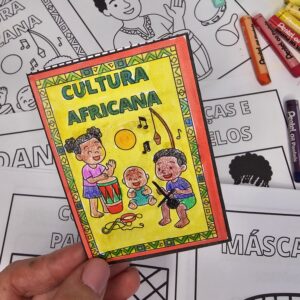 Atividade Culturas Africanas - Mini Livro sobre as Culturas Africanas