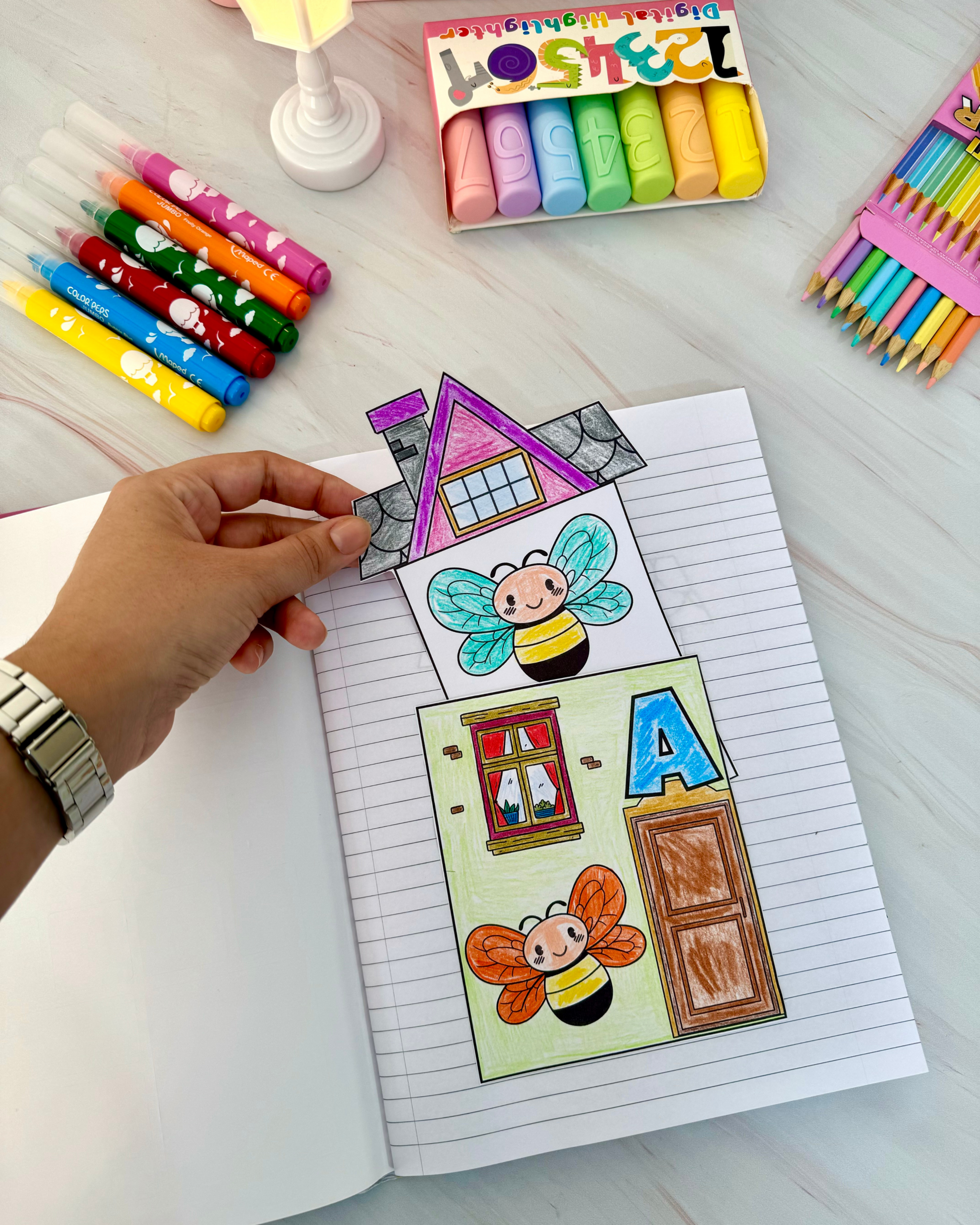 Atividade para alfabetização Casinha das Letras - Imagem 4