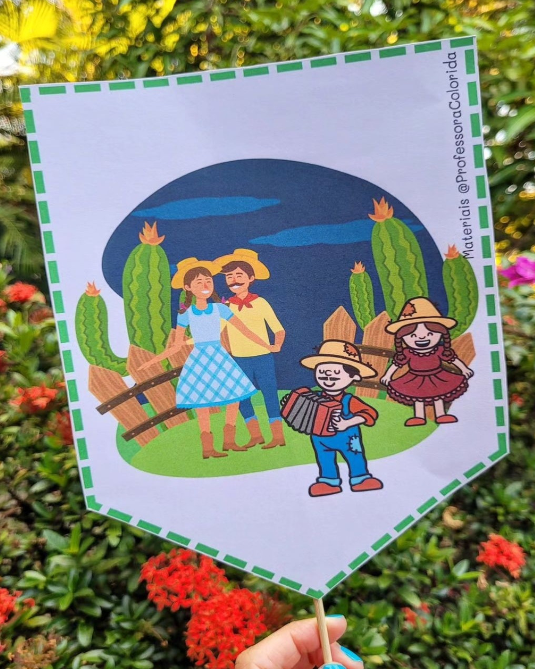História de Festa Junina para Educação Infantil - O Sonho da Bandeirinha Amarela +BÔNUS! - Imagem 6