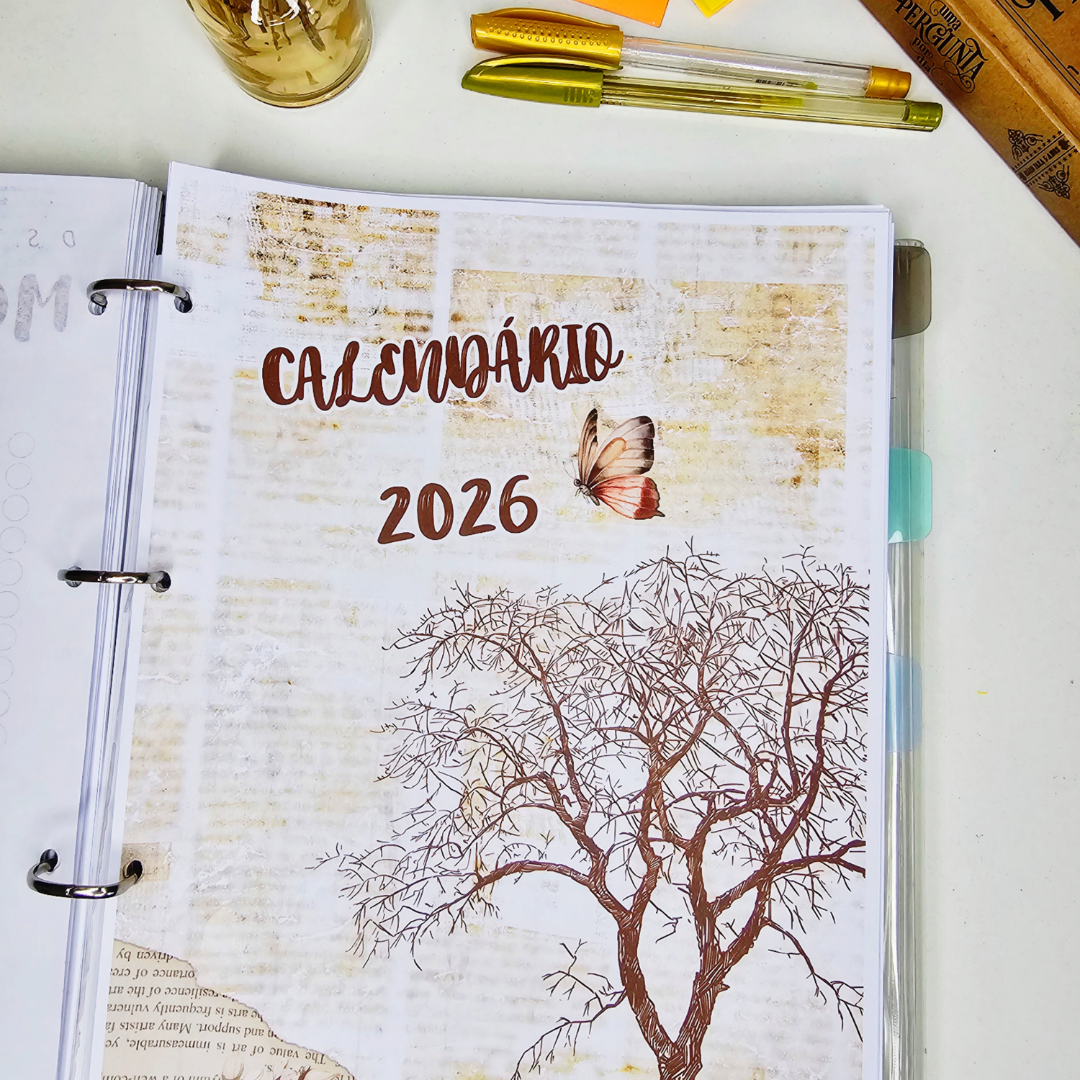 Planner da Professora Ensino Fundamental 2026 - Tons Neutros - Imagem 13