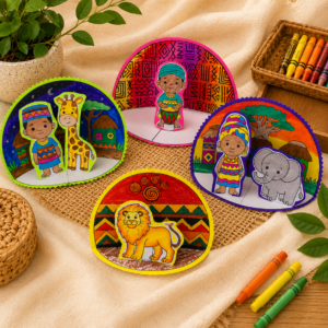 Atividade Povos Africanos - Mini Cenários Povos Africanos