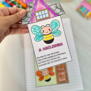 Atividade para alfabetização Casinha das Letras