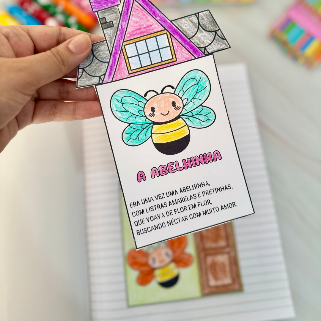 Atividade para alfabetização Casinha das Letras