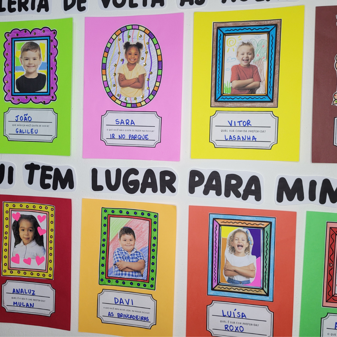 Galeria de volta às aulas