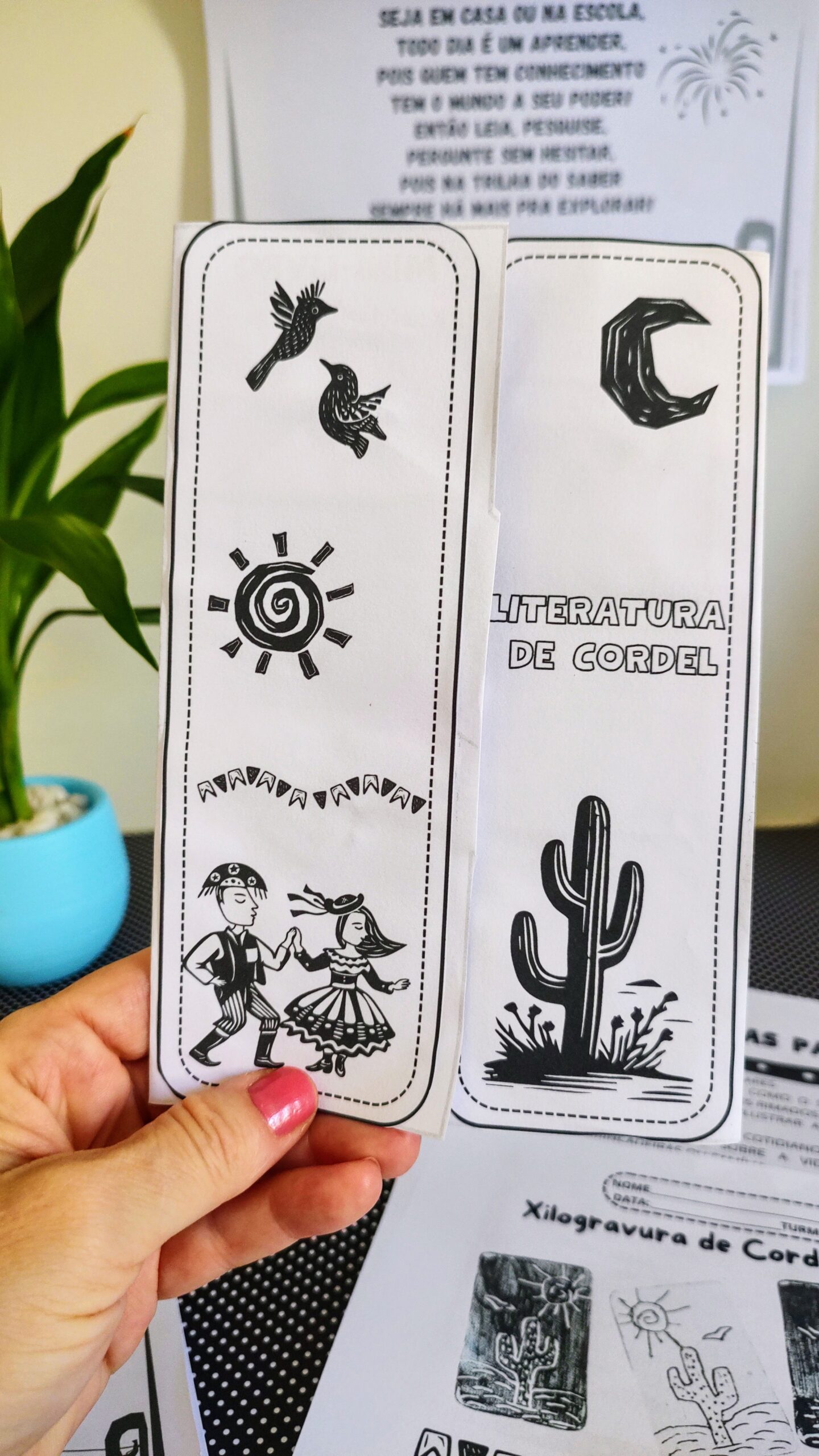 Atividade Literatura de Cordel - Lapbook e Cartaz Coletivo - Imagem 3