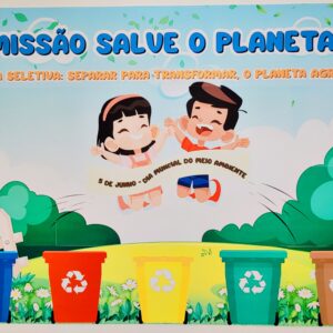 Atividade COLETA SELETIVA interativa - MISSÃO SALVE O PLANETA!