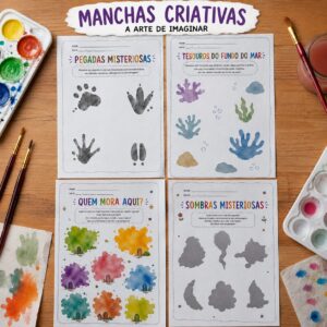 Atividade de Arte: Manchas Criativas!