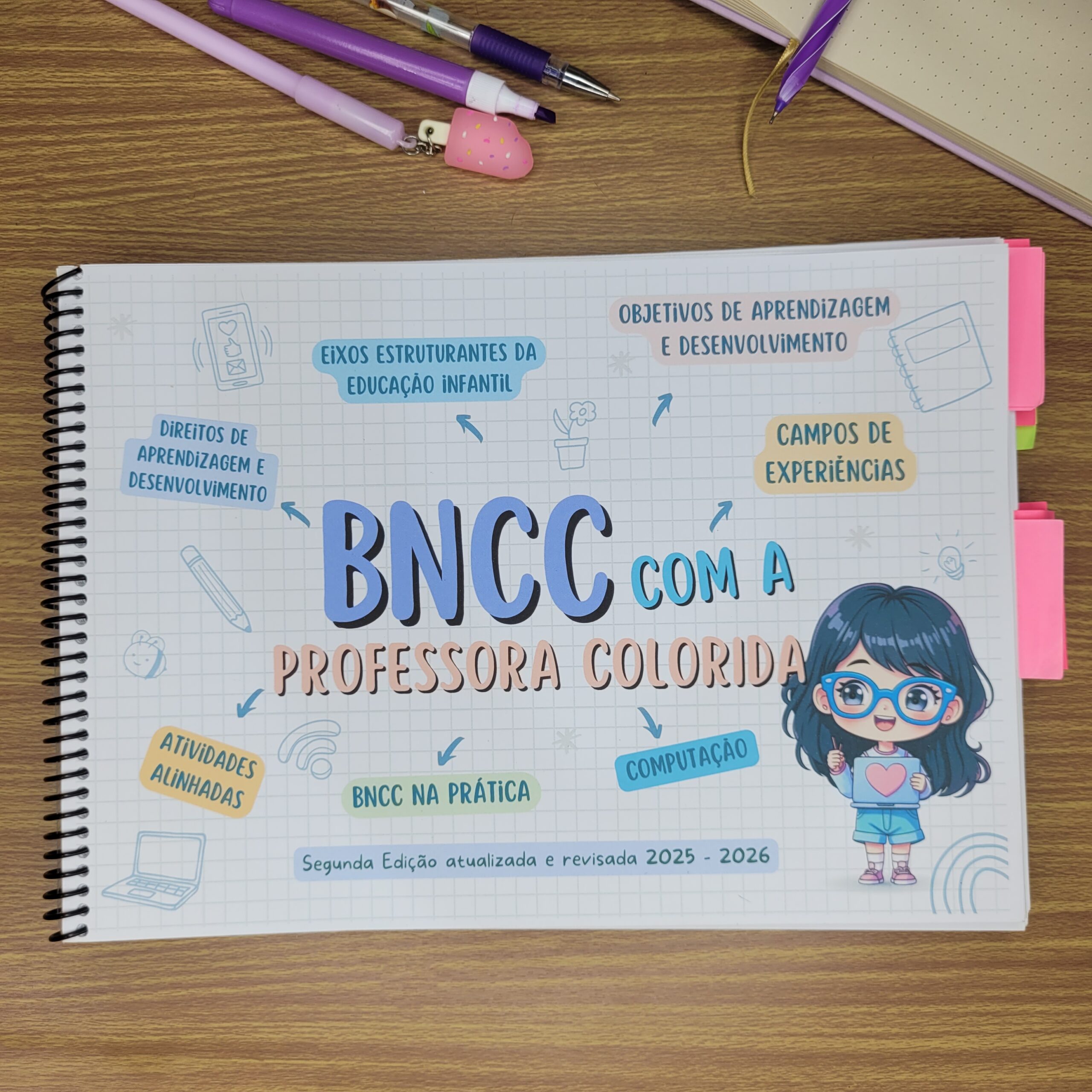 BNCC Educação Infantil Contextualizada com a Professora Colorida (Completa)
