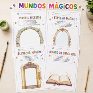 Apostila de Arte - Mundos Mágicos para Completar