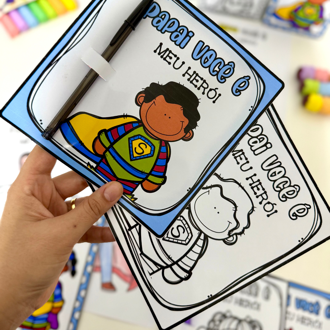 Combo de atividades DIA DOS PAIS Educação Infantil - Imagem 7